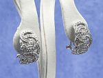 (TAG-LD4013E) 14K Diamond Circles Earrings*1.0cttw*Reg.$1500