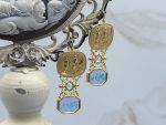 TAGLIAMONTE Designs (2337P) 925SS/YGP Venetian Cameo Pendant*Reg.$185