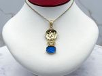 TAGLIAMONTE Designs (2337P) 925SS/YGP Venetian Cameo Pendant*Reg.$185