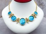 TAGLIAMONTE Designs (LD4006N) 14K Venetian Cameo Necklace*Rubies,Pearls*Angelic*38Gms*Reg.$4200