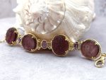TAGLIAMONTE Designs (SH965B-AmyB) 925SS/YGP Venetian Cameo Bracelet *Cupid*Reg.$650