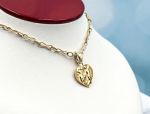 TAGLIAMONTE Designs (LD4021P) 14K Heart Cameo Enhancer Pendant*Reg.$400