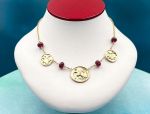 TAGLIAMONTE's Deals & Steals (SH018) 18K Cameo Necklace*Aphrodite,Cupid *Reg.$3000