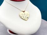 TAGLIAMONTE Designs (SH225) 14K Heart Cameo Pendant w/ Chain*Tribute to Maternity*Reg.$1950