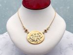 TAGLIAMONTE Designs (SH259) 925/YGP Cameo Pendant *Nereid* Reg.$335