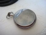 Authentic Models ~ SC057 ~ Savoy "Pocket" Watch *Nickel* 2" x 3" x .5"