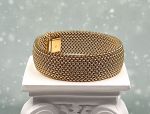 (TAG-LD4012B) 14K Riso Style Braided Bracelet *41.2 Grams*Reg.$4000