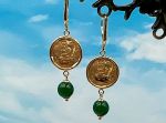 TAGLIAMONTE Designs (LD3561E)18K Cameo Earrings*Orpheus*Reg.$950