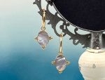 TAGLIAMONTE Designs (LD3563E) 18K Venetian Cameo Charm Earrings*Reg.$900