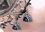 SAMUEL B *BJC* (59559E.AQT) 925SS/18K St. Maria Aquamarine Earrings *Reg.$225*
