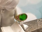 TAGLIAMONTE Designs (SH972) 18K Venetian Intaglio Ring *Size 10