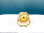 TAGLIAMONTE Designs (SH551-Amber) 925SS /YGP Ring *Busy Bee*Size 7*Reg.$265