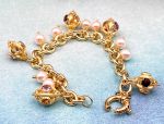 Tagliamonte (LD3552B) 925/YGP Etruscan Revival Charm Bracelet *Reg.$650