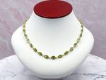 TAGLIAMONTE Designs (LD3549-Peridot)14K Gemstone By the Inch Necklace*Reg.$1795