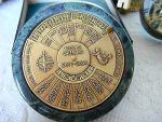 Authentic Models ~ BC006~50 YR  Perpetual Calendar/ Paper Weight