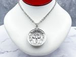 TAGLIAMONTE Designs (PN2672N) 925SS/Rhod. Cameo Necklace*Rondanini Medusa*Reg.$400