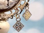 (TAG-LD4011E) 14K Diamond Charm Earrings*Reg.$1500