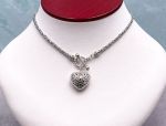 SAMUEL B *BJC* (58205N) 925SS / 18K Heart Necklace*Reg.$300*