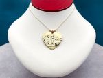 TAGLIAMONTE Designs (SH225) 14K Heart Cameo Pendant w/ Chain*Tribute to Maternity*Reg.$1950