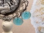TAGLIAMONTE DESIGNS (LD3500) 18K Venetian Cameo Earrings*Rondanini Medusa*Reg.$1000