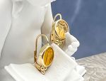 TAGLIAMONTE Designs (LD3538)14K Venetian Intaglio Earrings *Psyche,Amore*Reg.$650