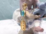 TAGLIAMONTE Designs (2331P) 925SS/YGP Venetian Intaglio Pendant*Busy Bee*Reg.$200