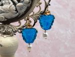 TAGLIAMONTE Designs (RS130) 925SS/YGP Venetian Cameo Earrings *Medusa*Reg.$280