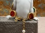 TAGLIAMONTE Designs (ORO-117) 18K Venetian Intaglio Bracelet *MSRP: $6000*