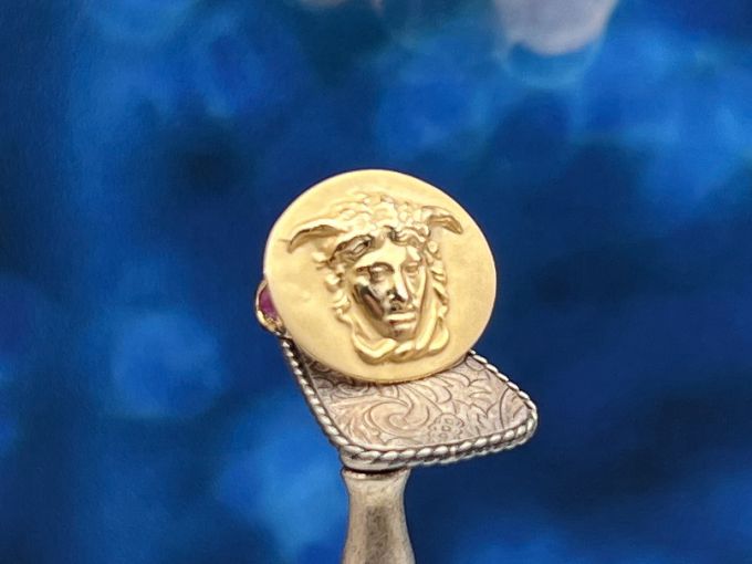 TAGLIAMONTE's Deals & Steals (SH553) 18K Gold Ring *Medusa*Reg.$1100